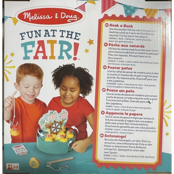 NIB - Melissa and Doug, Fun at the Fair - Hook a Duck Pirate Adventure - Picture 2 of 10